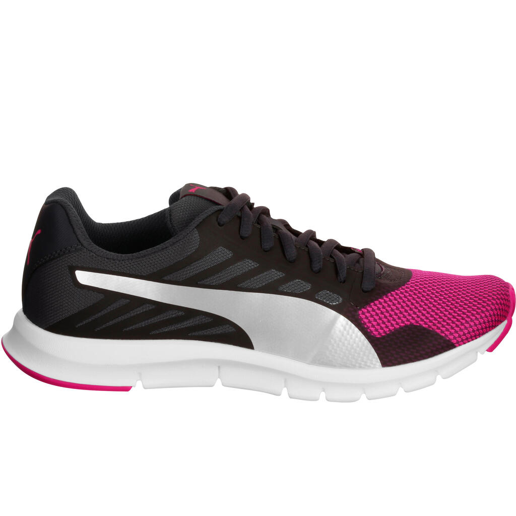 Walkingschuhe St Trainer Damen schwarz/rosa