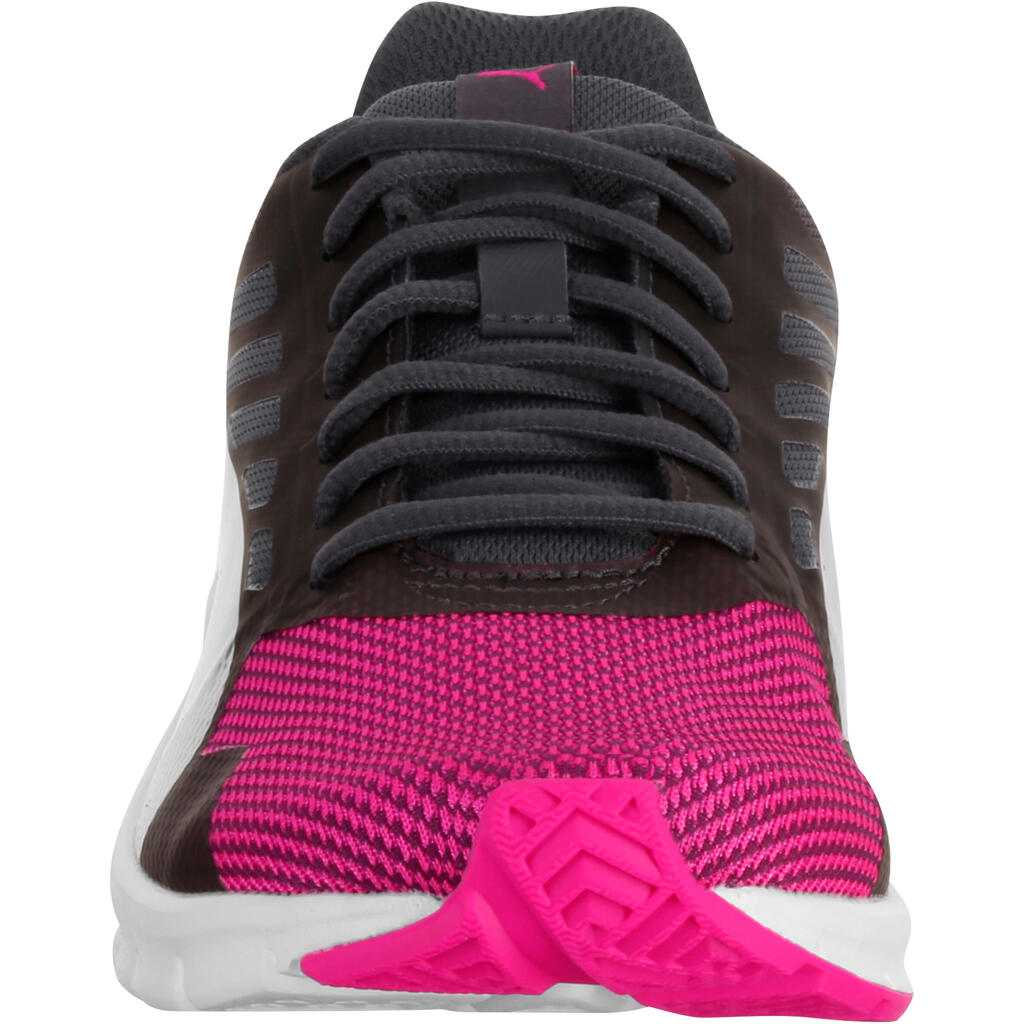 Walkingschuhe St Trainer Damen schwarz/rosa