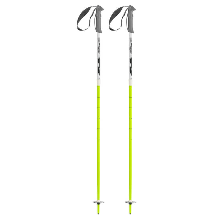 CHILDREN'S SKI POLES VARIO 500 - YELLOW