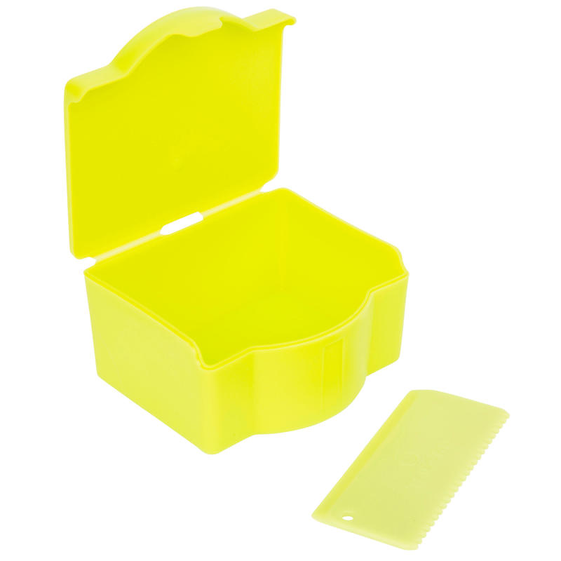 Boîte à cire multipain plus peigne, verte Boîte à cire multipain plus peigne, verte