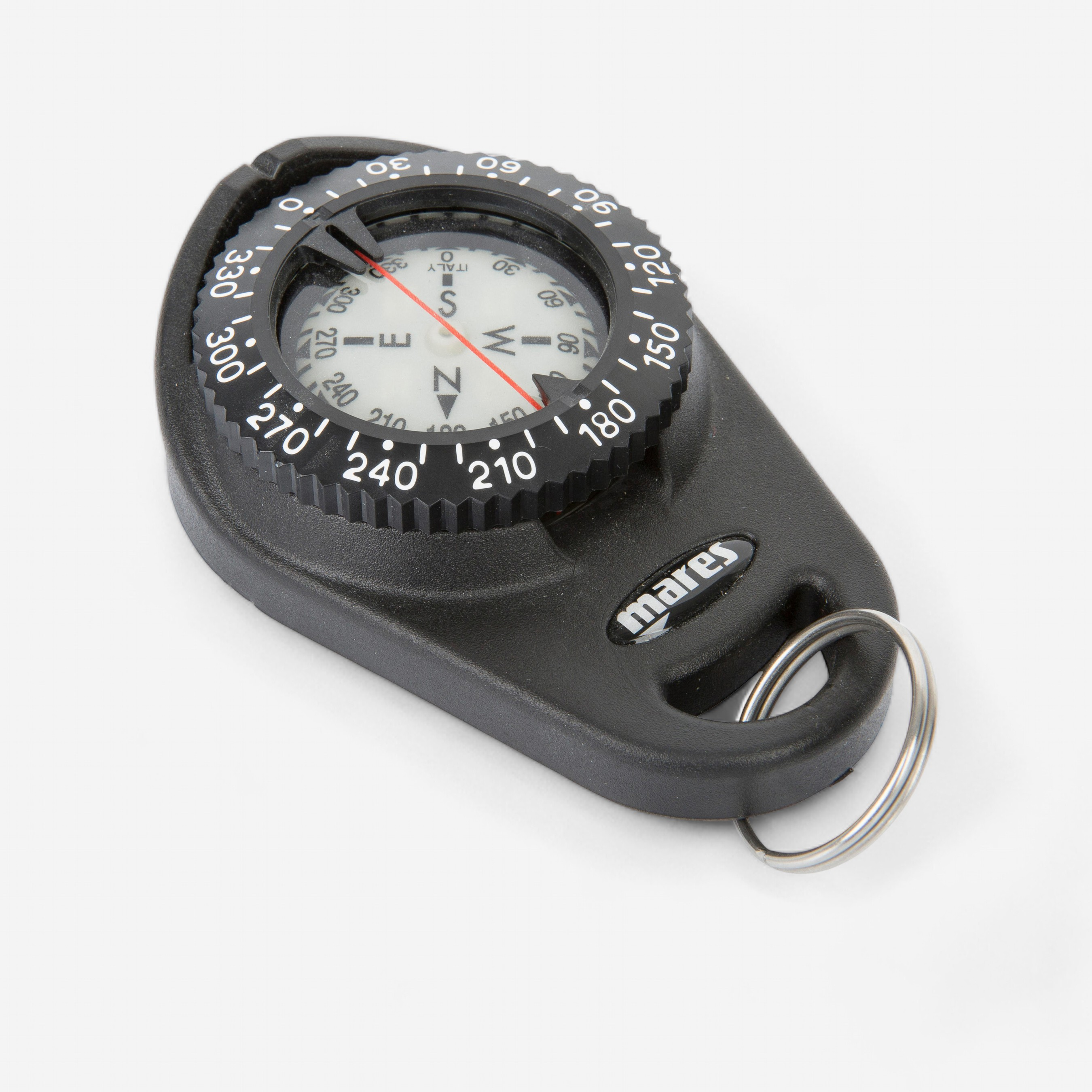 Compas boussole de plongée à main clip - Plongée - MARES- Clubs - Entreprises - Collectivités - Associations