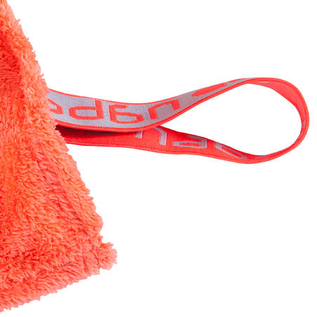 Microfibre towel soft size L 80 x 130 cm - Orange