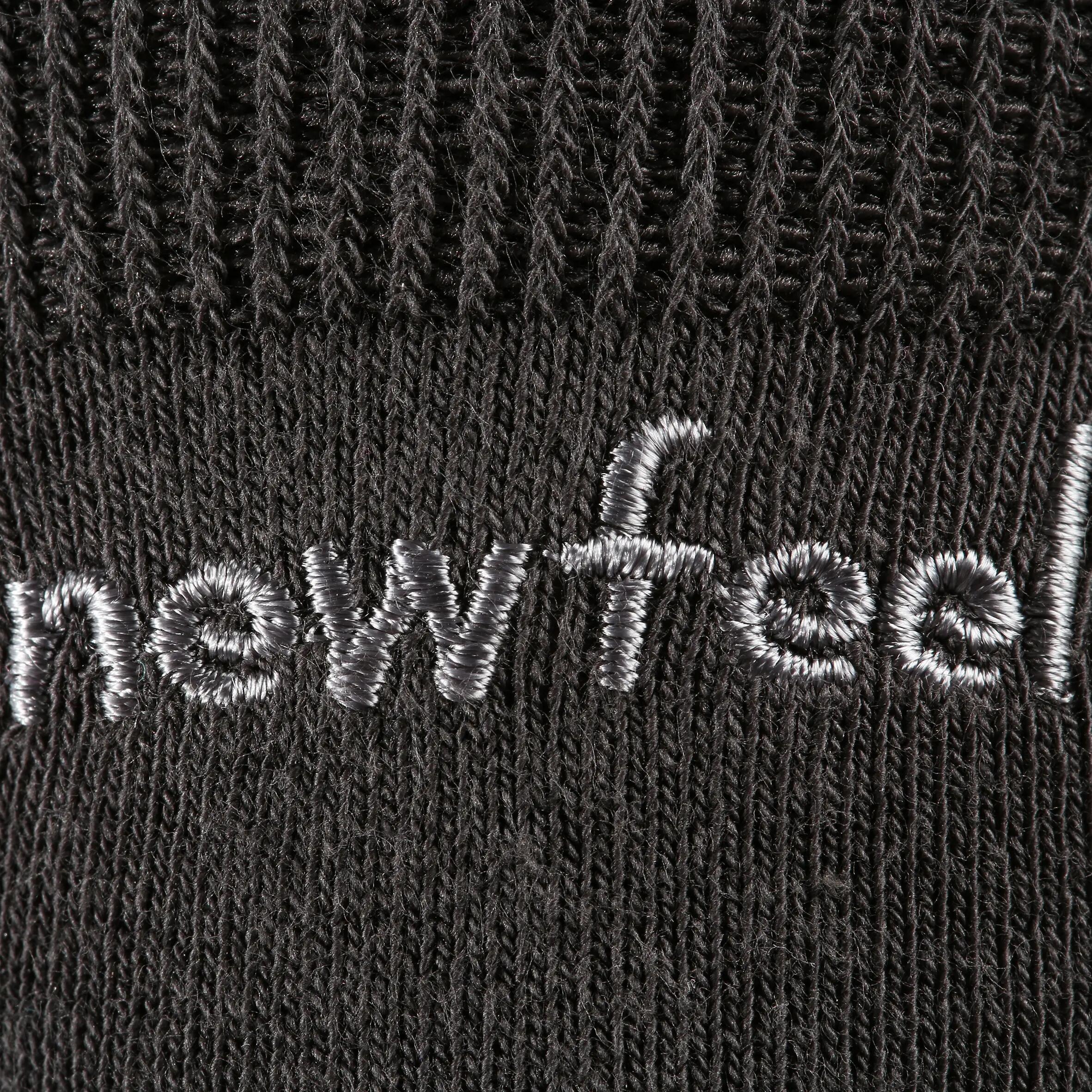 Mid-calf cotton active walking socks - grey 6/6