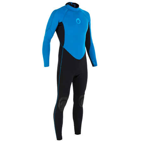 Traje SURF 100 Neopreno 2/2 mm Hombre Azul 