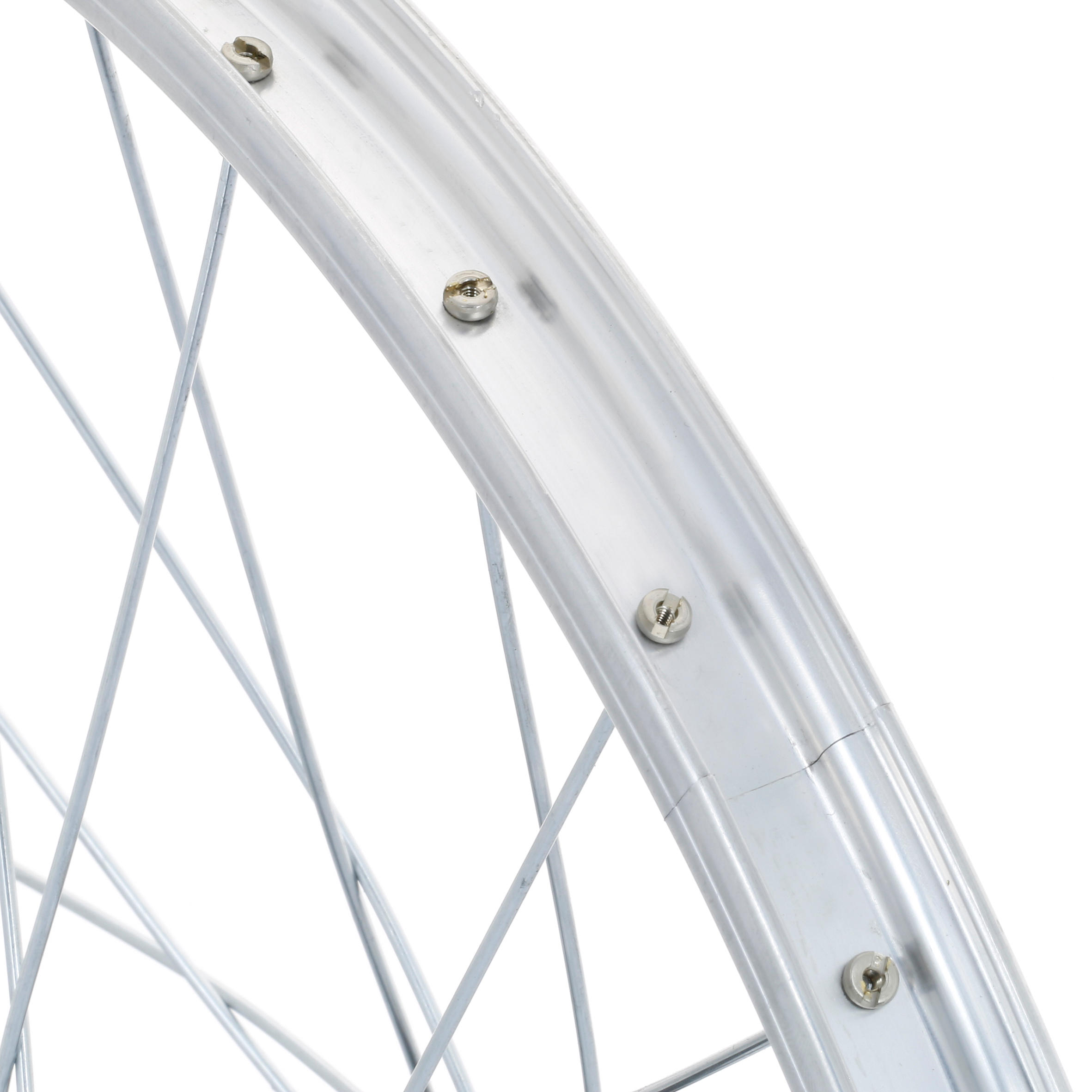 Kids' 20" Front Wheel - Silver - BTWIN