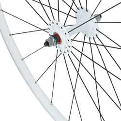 700 Fixie Front Wheel - White