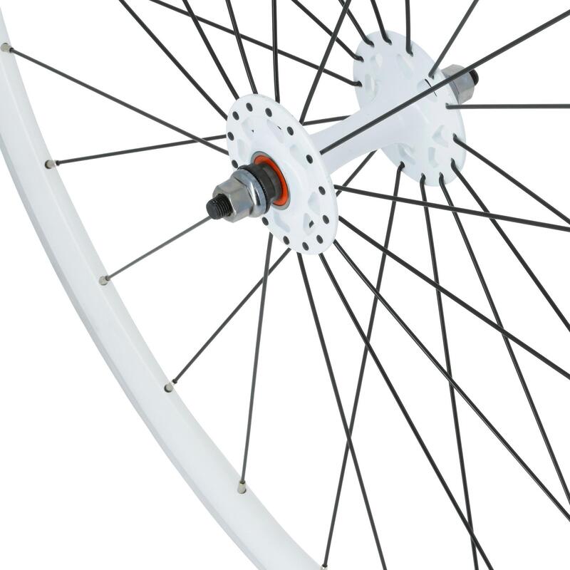 ROUE FIXIE 700 BLANC AVANT