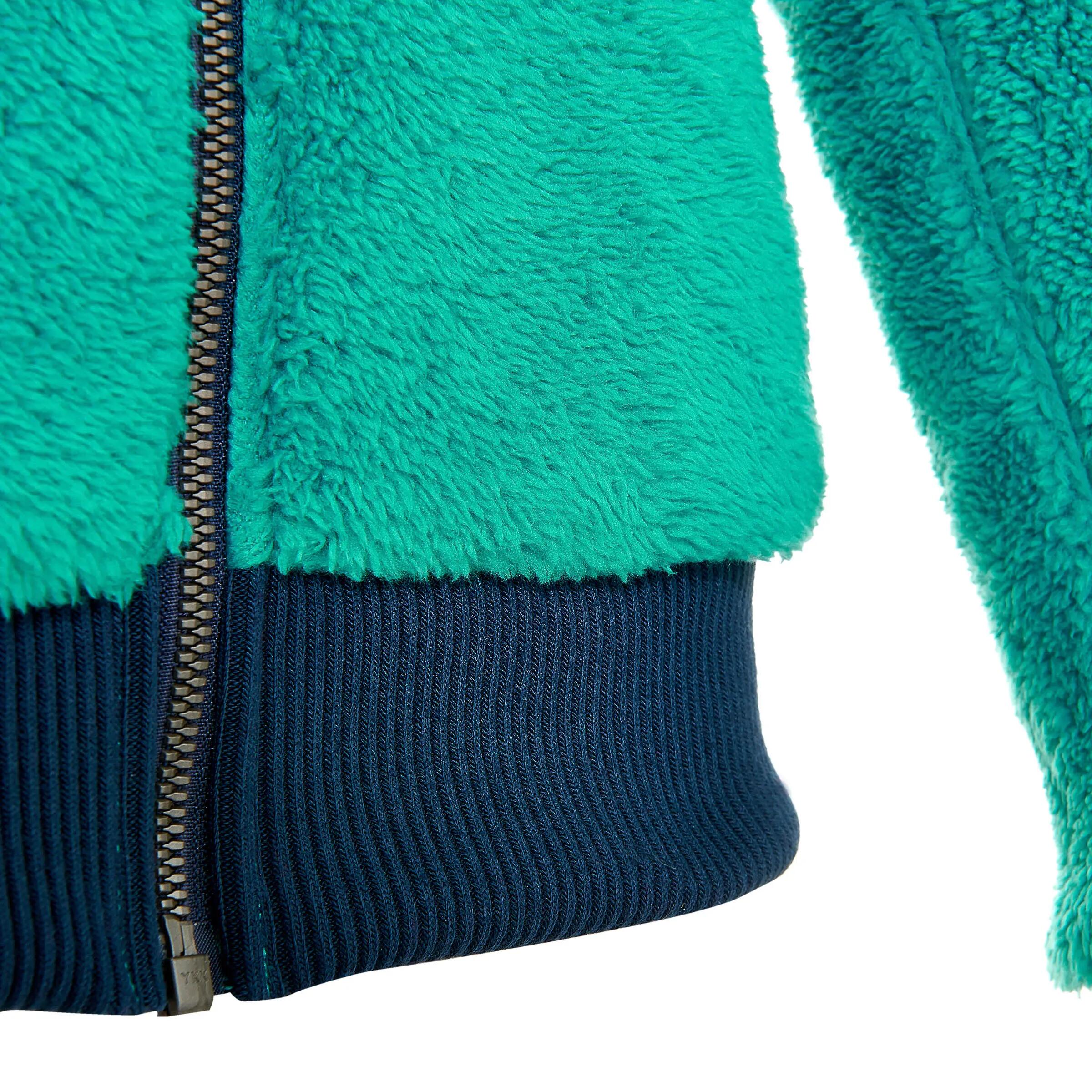 Arpenaz 700 women's hiking pullover - green 5/19