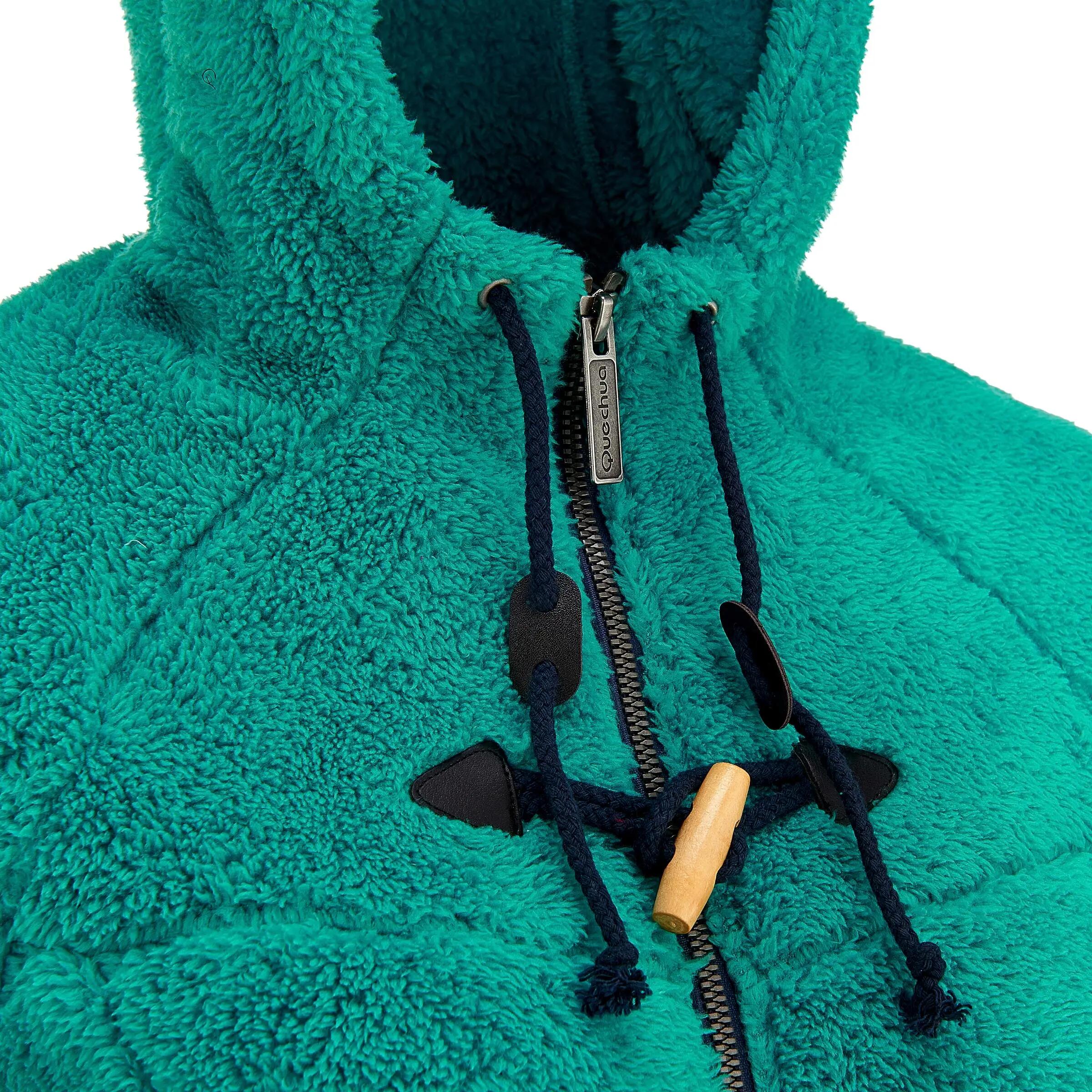 Arpenaz 700 women's hiking pullover - green 2/19