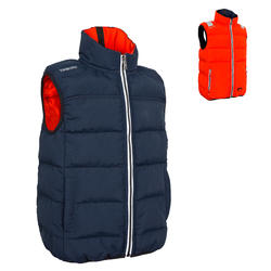 Gilet flottant bateau 50N enfant IZEBER reversible bleu foncé