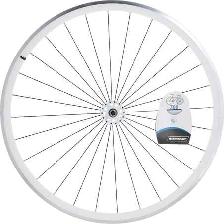 700 Fixie Front Wheel - White