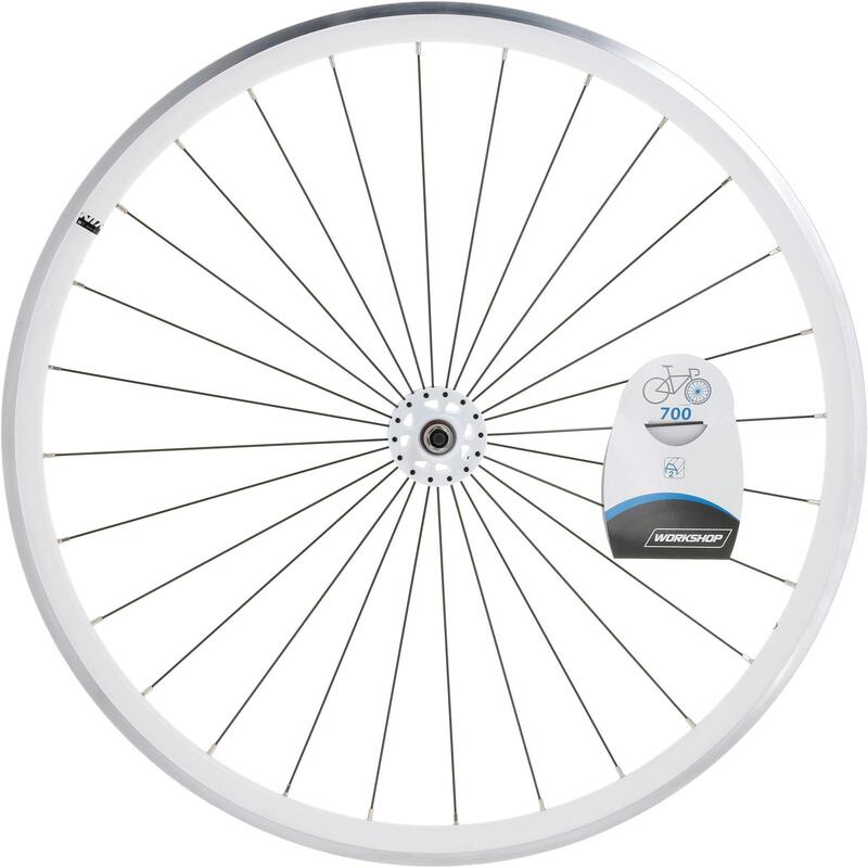 ROUE FIXIE 700 BLANC AVANT