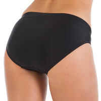Leony Women's Bikini Briefs Swimsuit Bottoms - Black