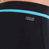 Dary women's aquafitness swimsuit shorts bottoms - blue black
