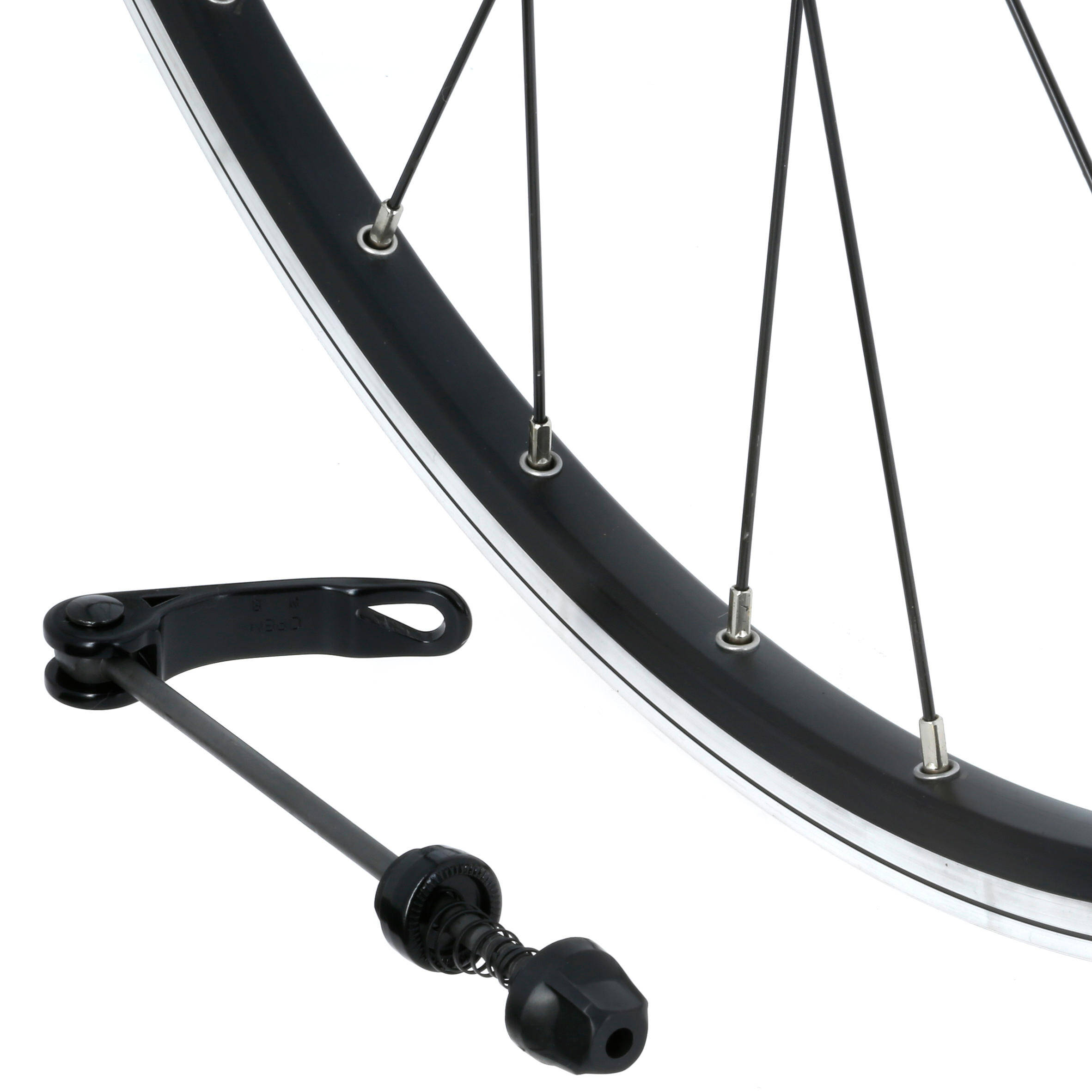 700 Front Road Wheel - Black -  3