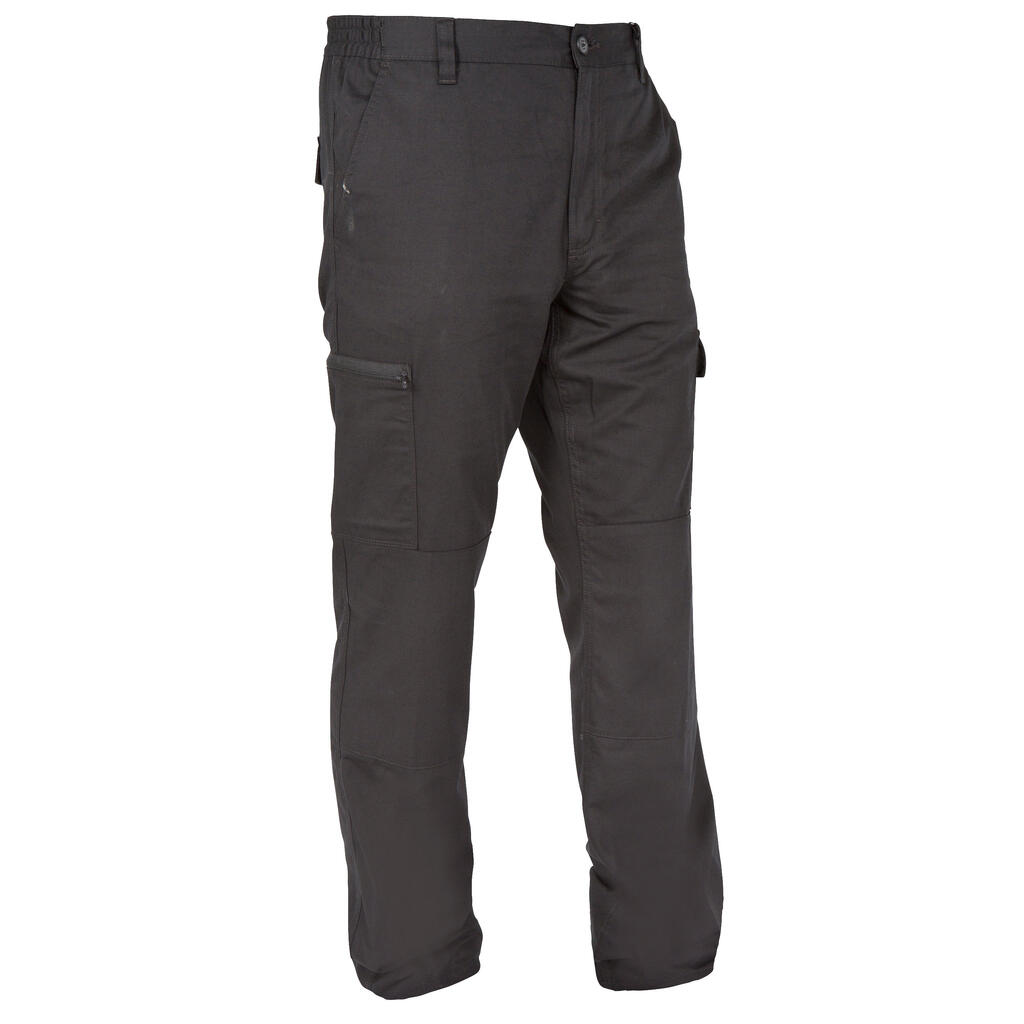 Resistant cargo trousers steppe 300 green marl