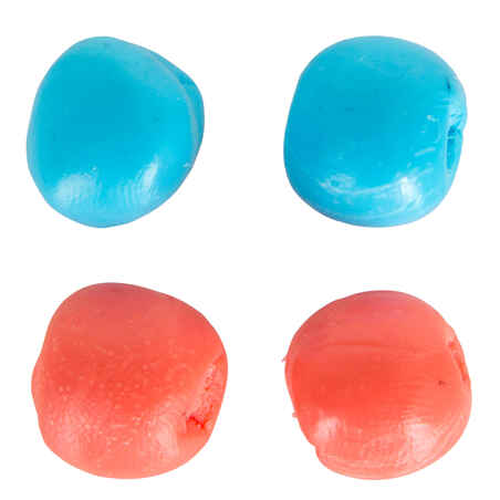 Modri in rožnati prilagodljivi plavalni ušesni čepki