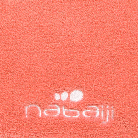 Microfibre towel soft size L 80 x 130 cm - Orange