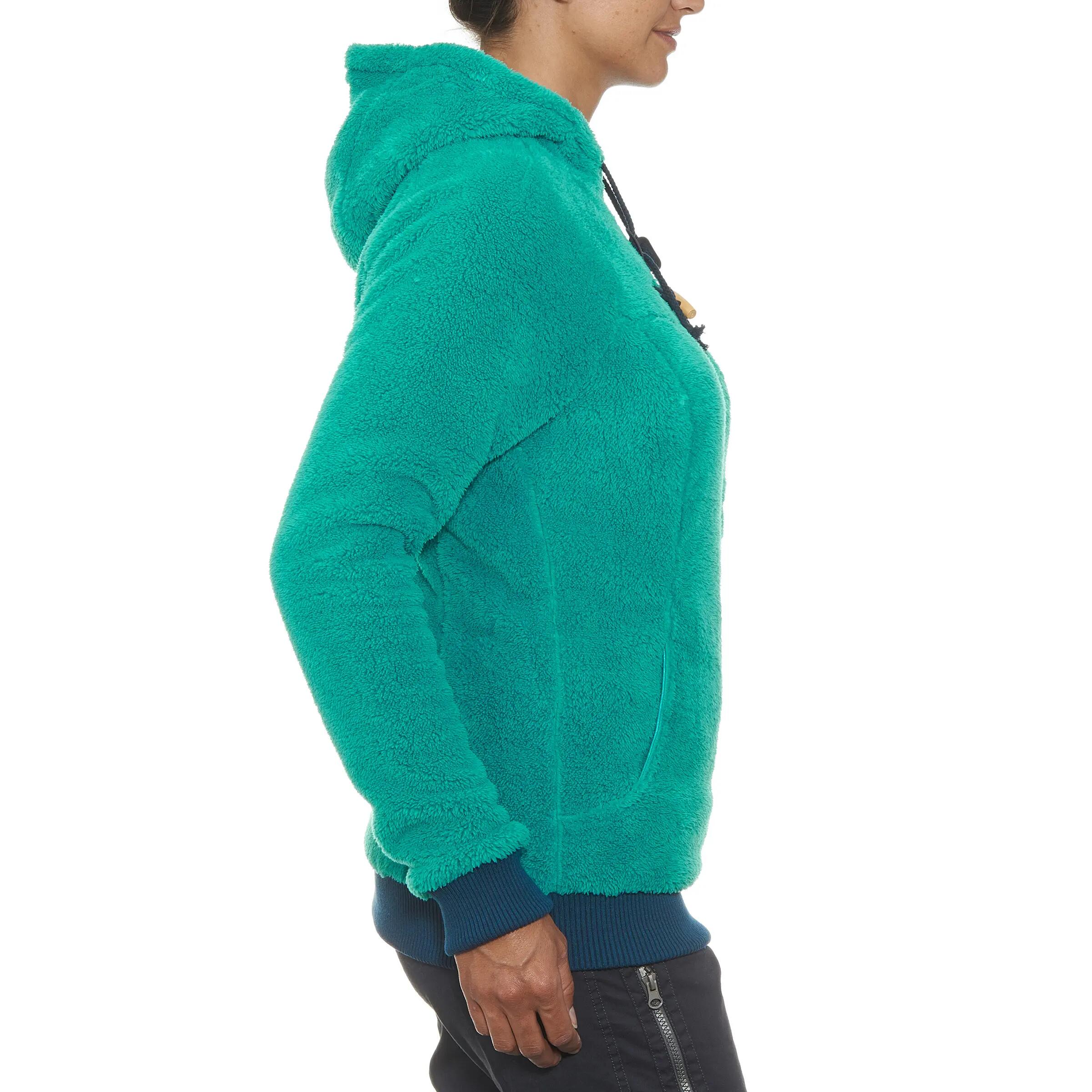 Arpenaz 700 women's hiking pullover - green 17/19