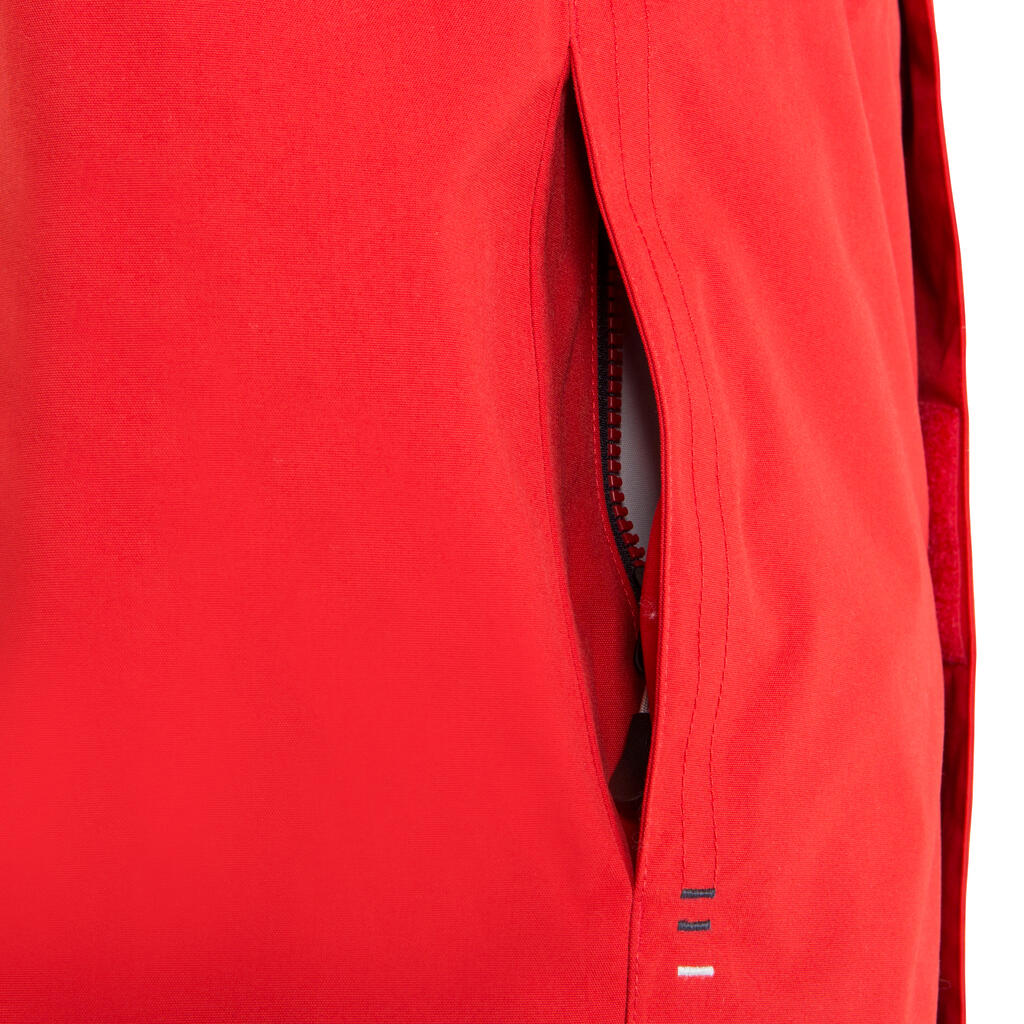 Segeljacke warm Inshore Herren rot