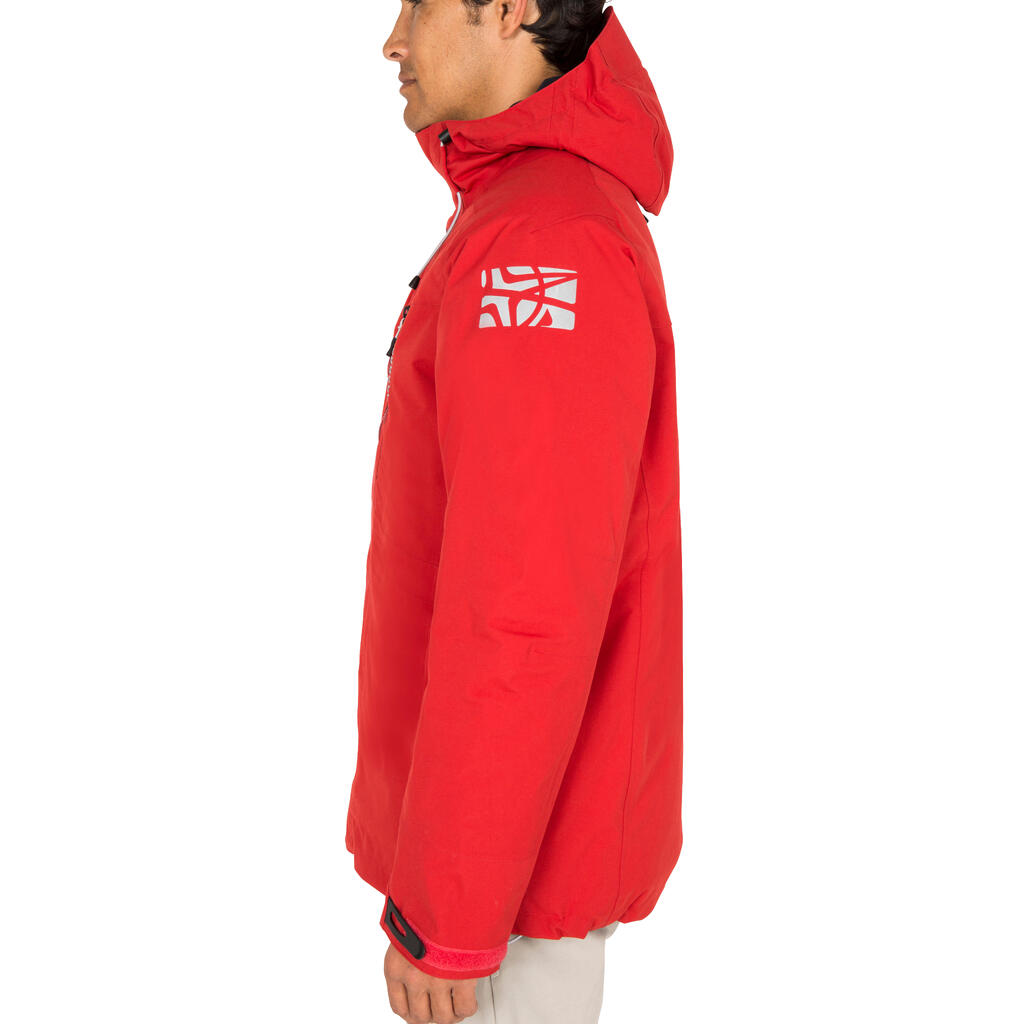 Segeljacke warm Inshore Herren rot