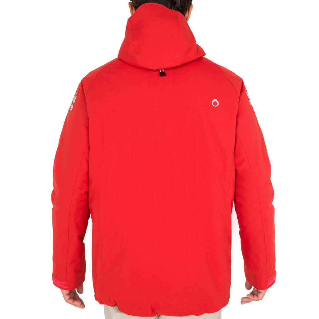 Segeljacke warm Inshore Herren rot