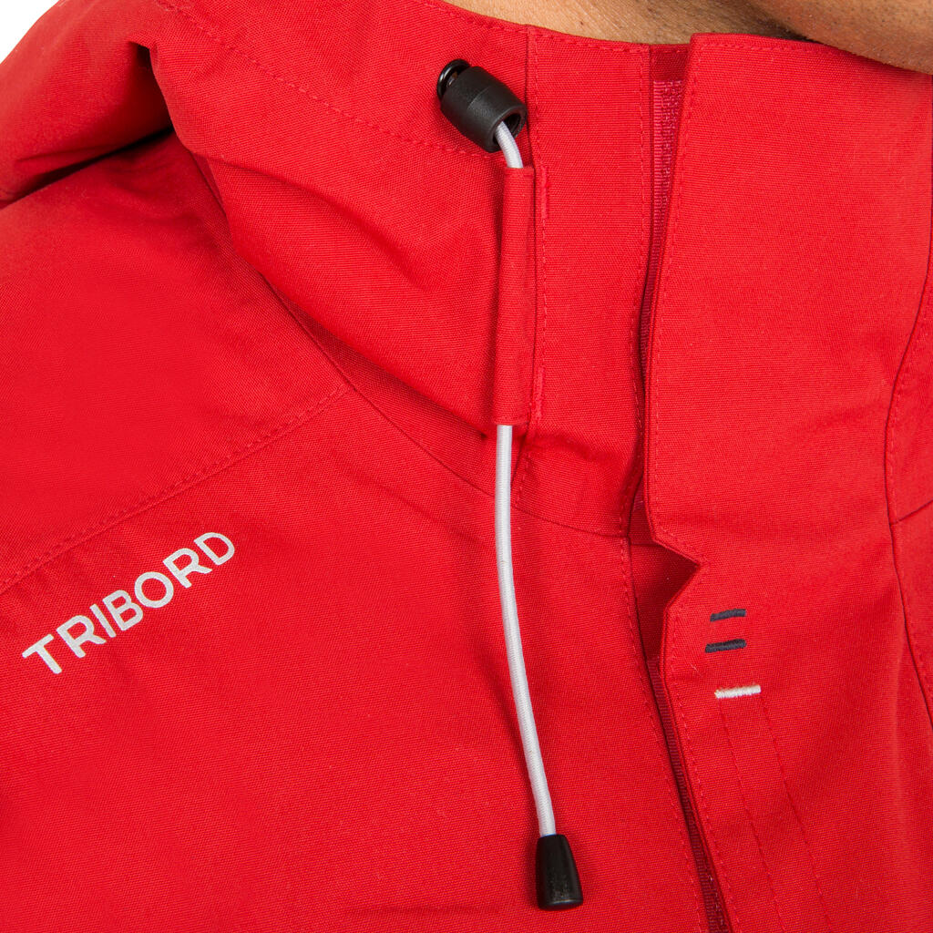 Segeljacke warm Inshore Herren rot
