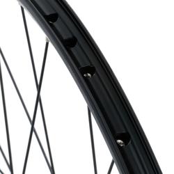 Roue de vélo VTT disc arrière aluminium double paroi moyeu 36