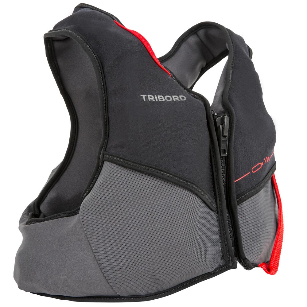 GILET-FLOTTABILITE-WAIRGO-50N-NOIR-TRIBORD