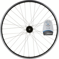 ROUE VTT ARRIÈRE 26&quot; DOUBLE PAROI FREINAGE DISQUE/V-BRAKE A CASSETTE ET QR