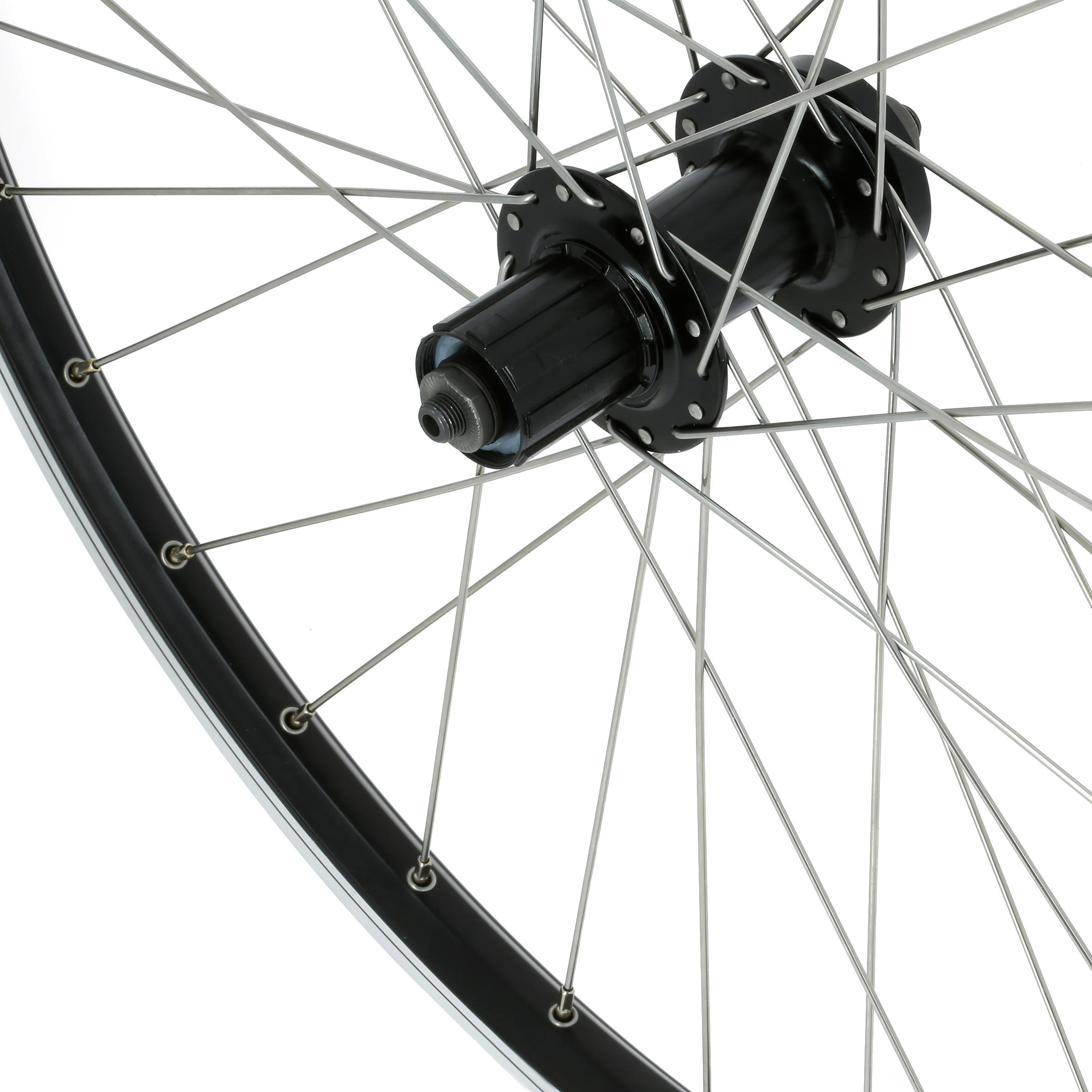 26" Mountain Bike Double-Walled Rear Wheel Disc/V-Brake with Quick Release 2/14