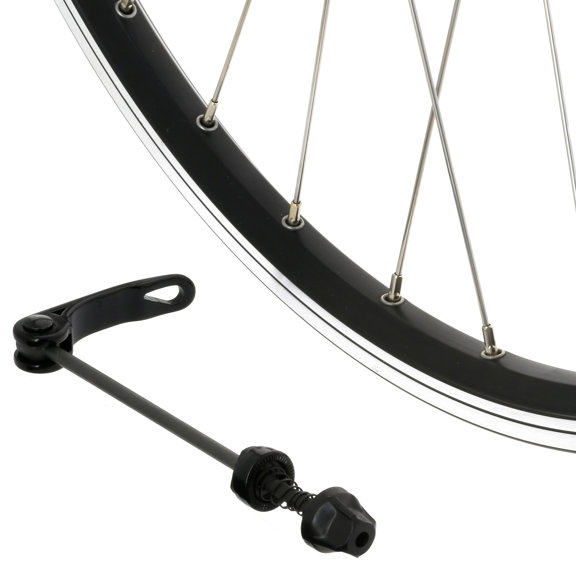 26 Mountain Bike Front Disc Wheel Rockrider Decathlon