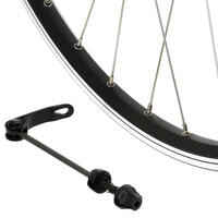 Rueda Bicicleta MTB 26" Delantera Disco / V-Brake Doble Pared Negra