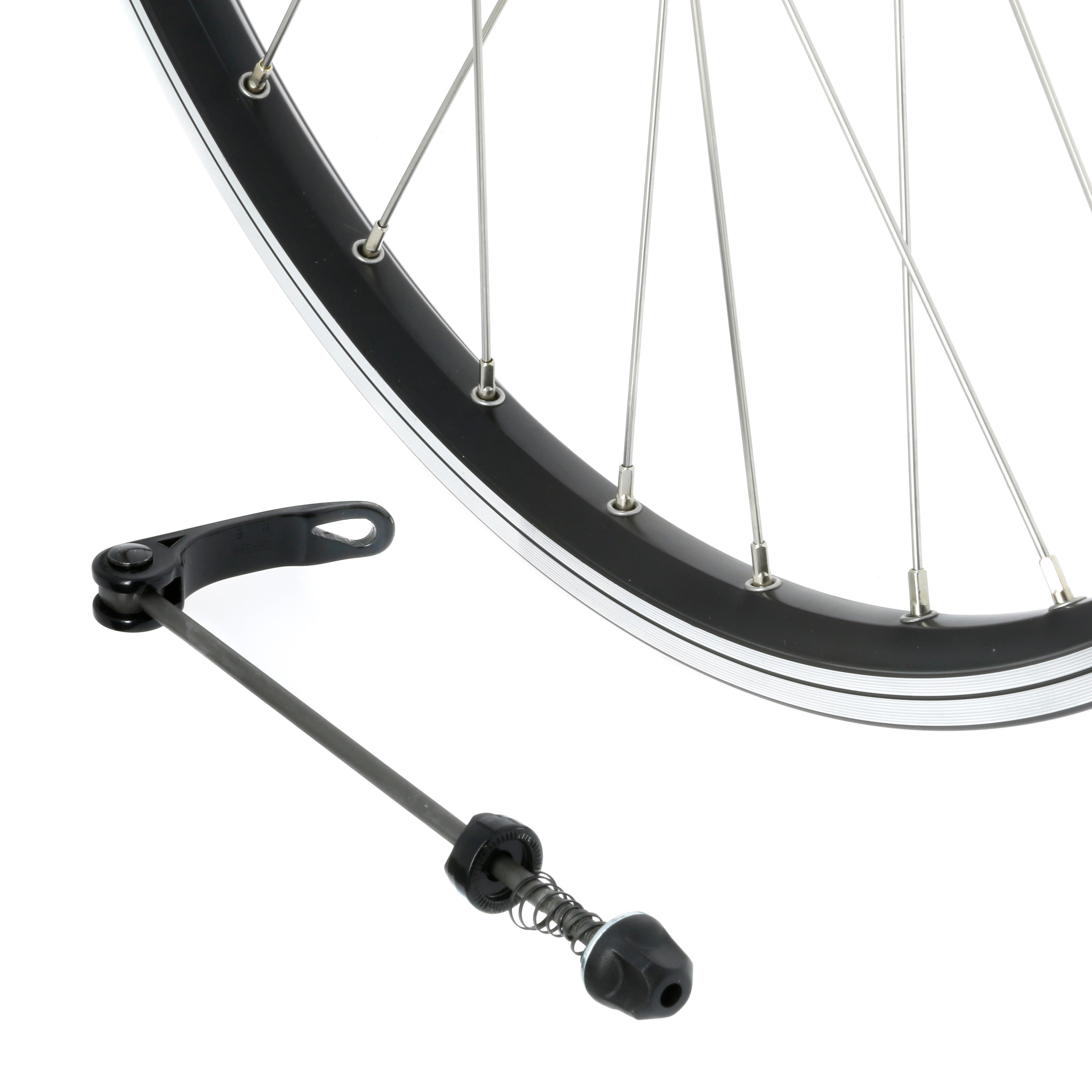 Bicicleta MTB 26" Trasera Disco V-Brake Cassette Doble Pared Negra | Decathlon