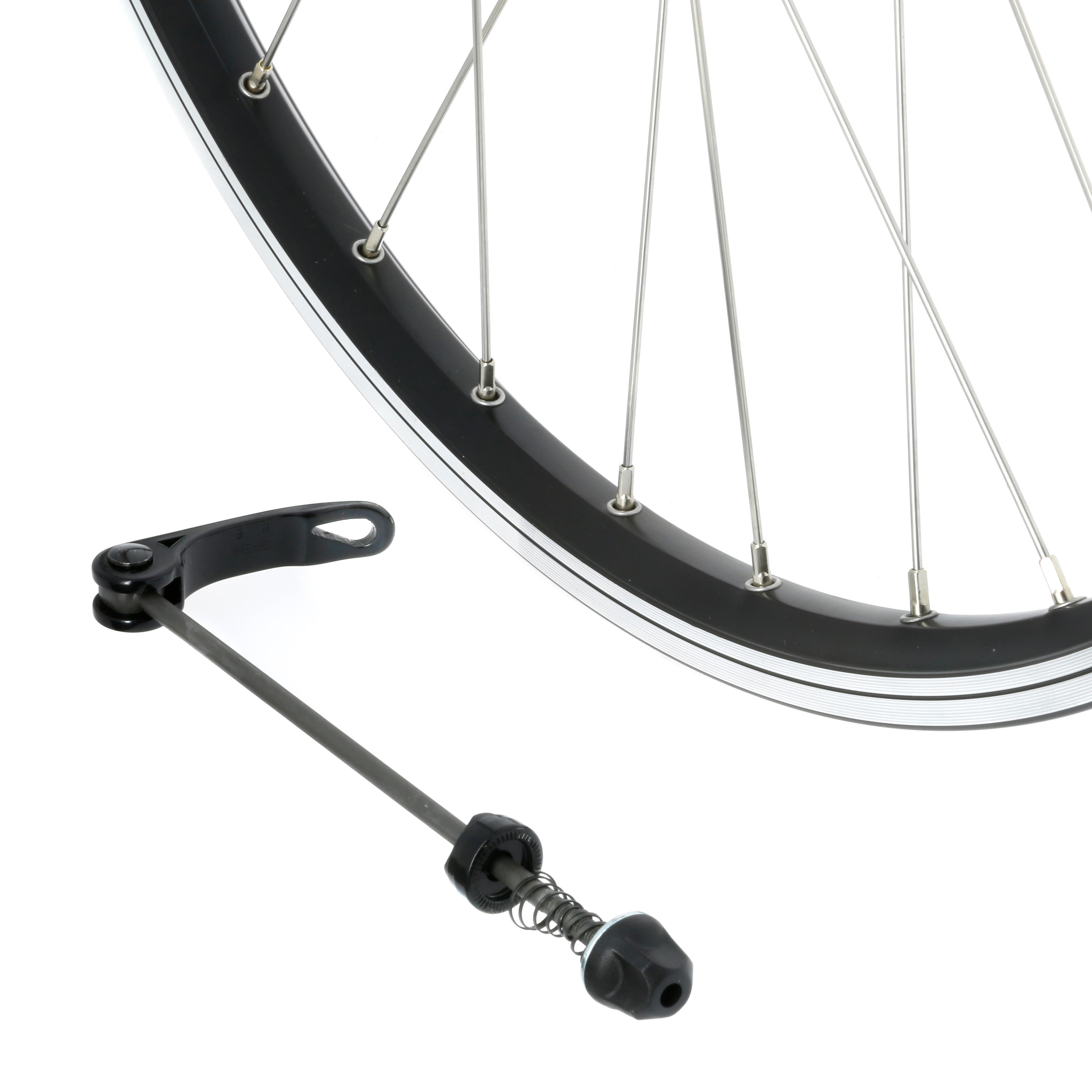 Voor een dagje uit liter Gedragen MTB Achterwiel 26 inch dubbelwandig schijfrem/V-brake voor cassette zwart |  ROCKRIDER | Decathlon.nl