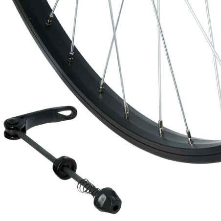 26" Mountain Bike Single-Walled Front Wheel V-Brake + Quick Release