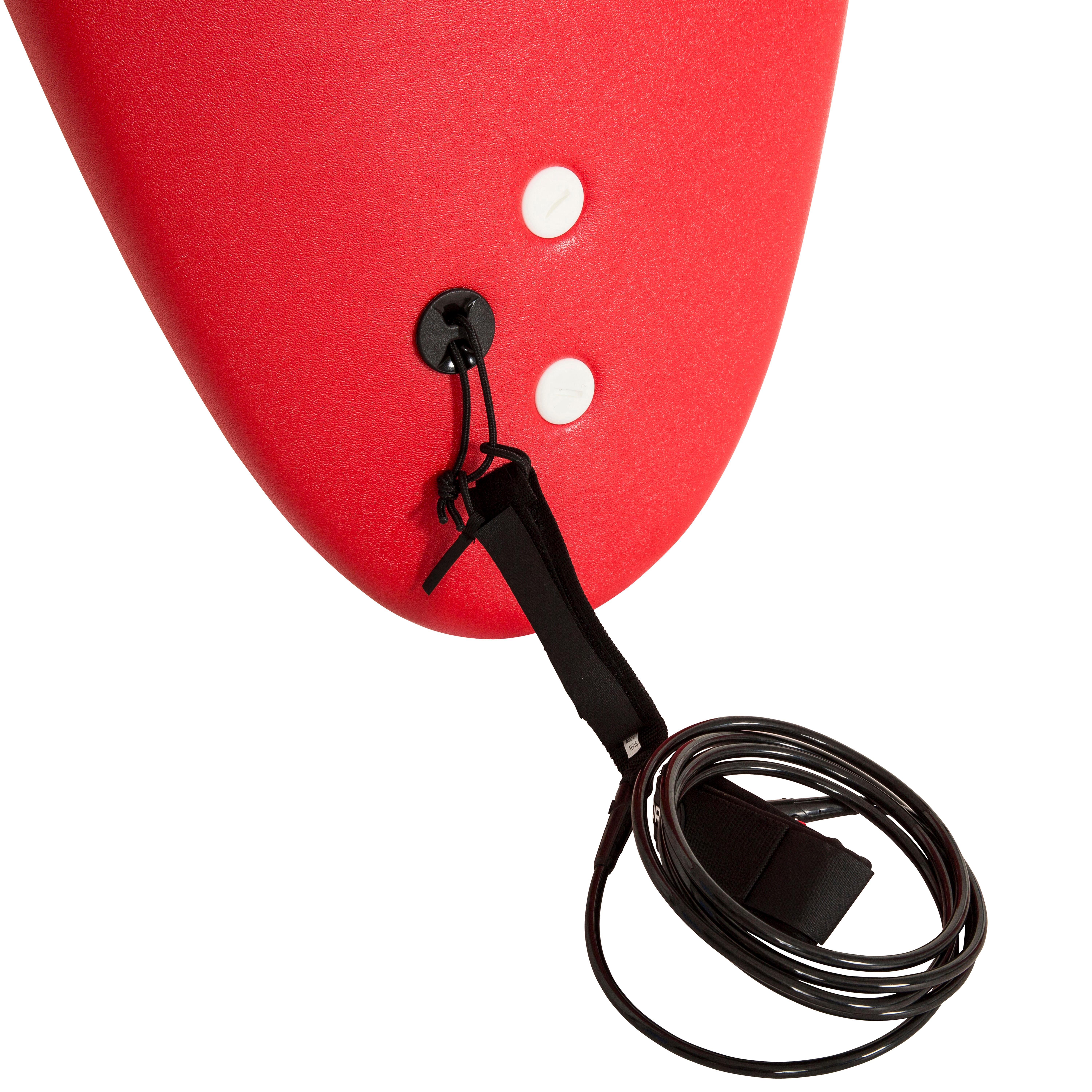 100 Foam Surfboard 8'6". Supplied with a leash and 3 fins.