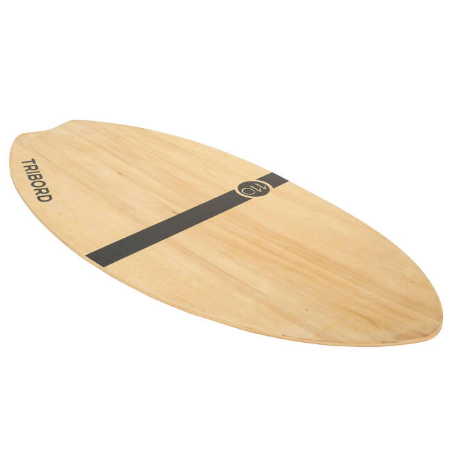 Dřevěný skimboard 500 pro surfaře do 80 kg OLAIAN Decathlon