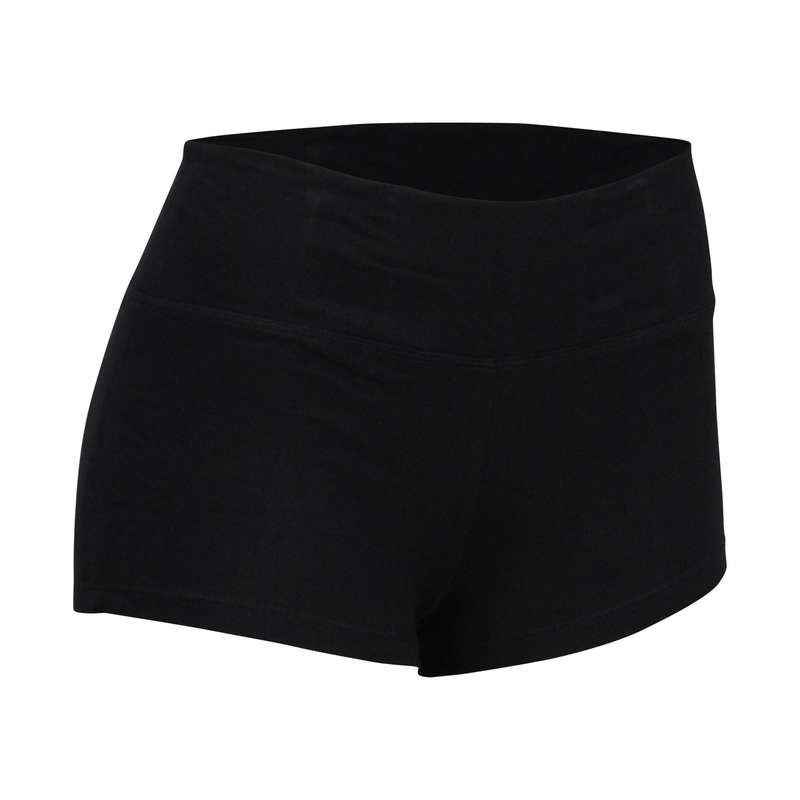 DOMYOS Women's Dance Shorts - Black | Decathlon