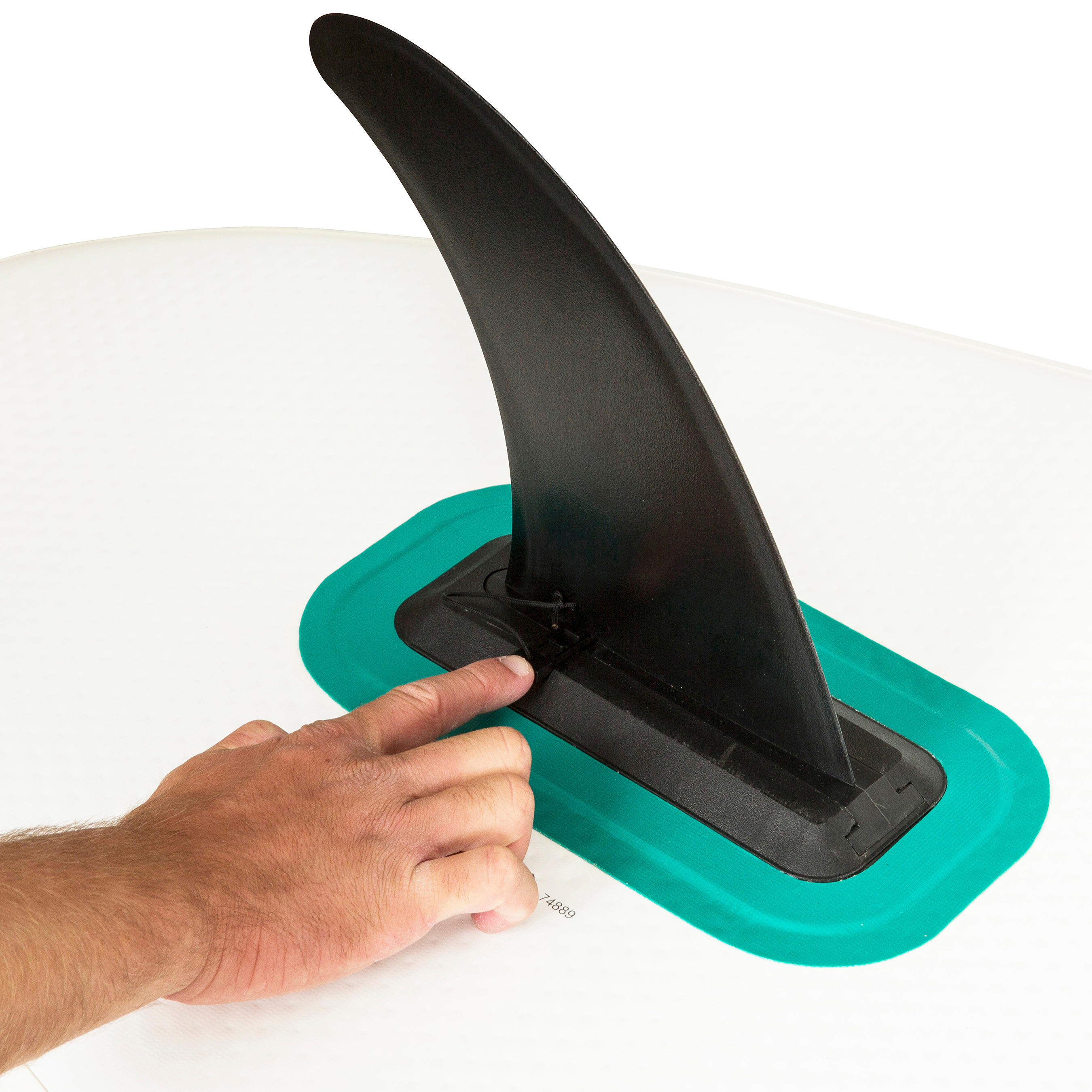 Aileron pour planche à pagaie ou kayak gonflable – noir - DECATHLON