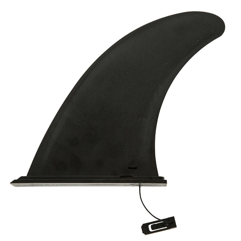 Aileron standard rail glissière stand up paddle gonflable noir