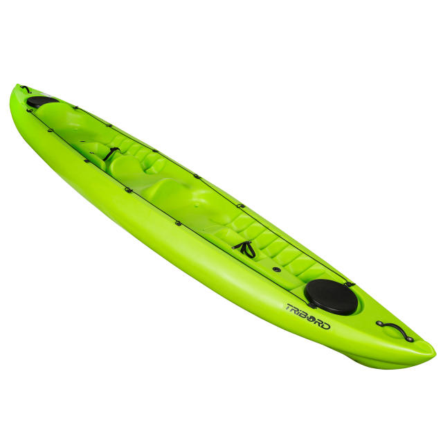 TRIBORD-RIGID KAYAK RK500-2 2 SEATERS GREEN decathlonsav