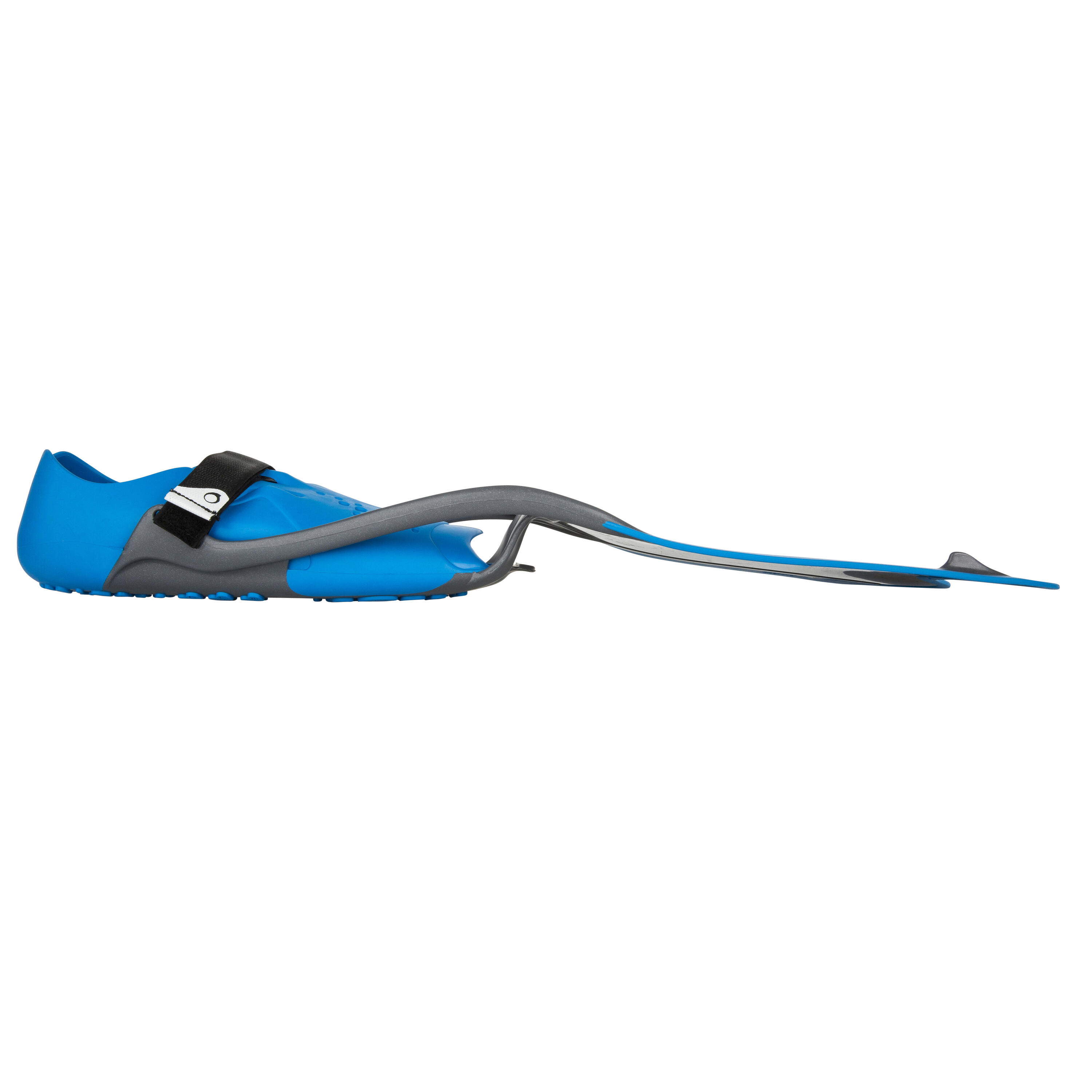 R'Gomoove snorkelling fins - grey blue 11/12