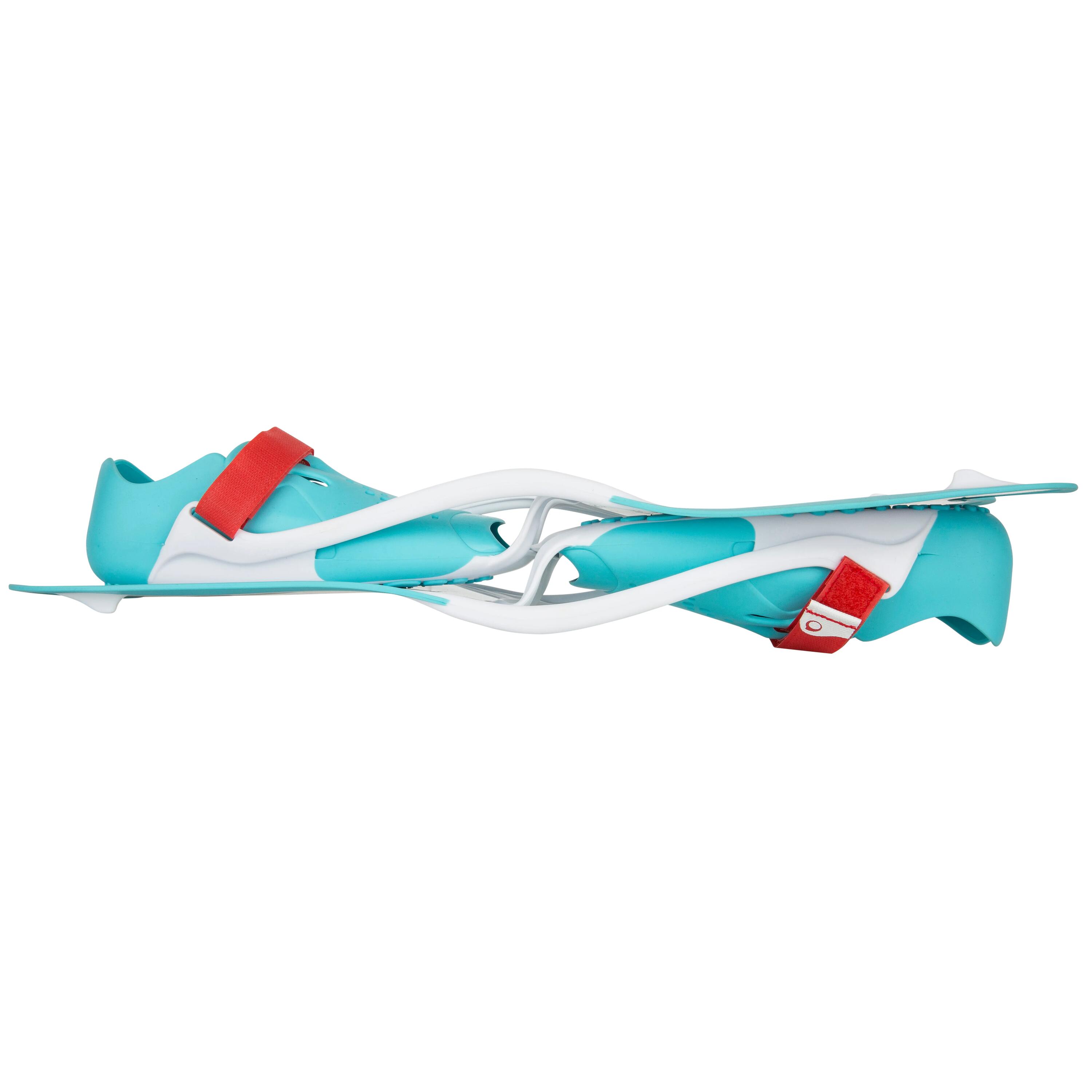 R'Gomoove snorkelling fins - white turquoise 11/11