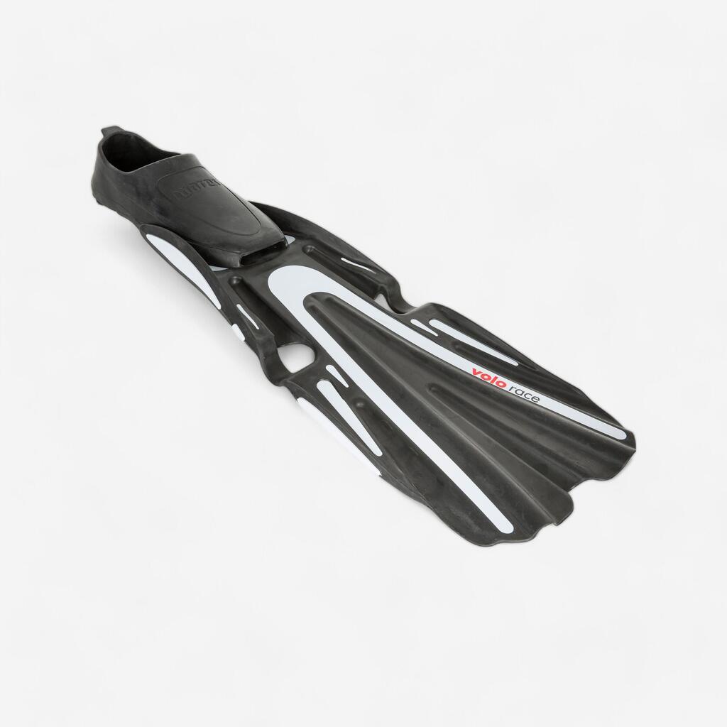 Volo Race diving fins black and light grey