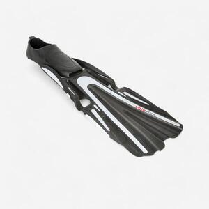 Aletas Buceo Mares Volo Race Negro Gris Claro