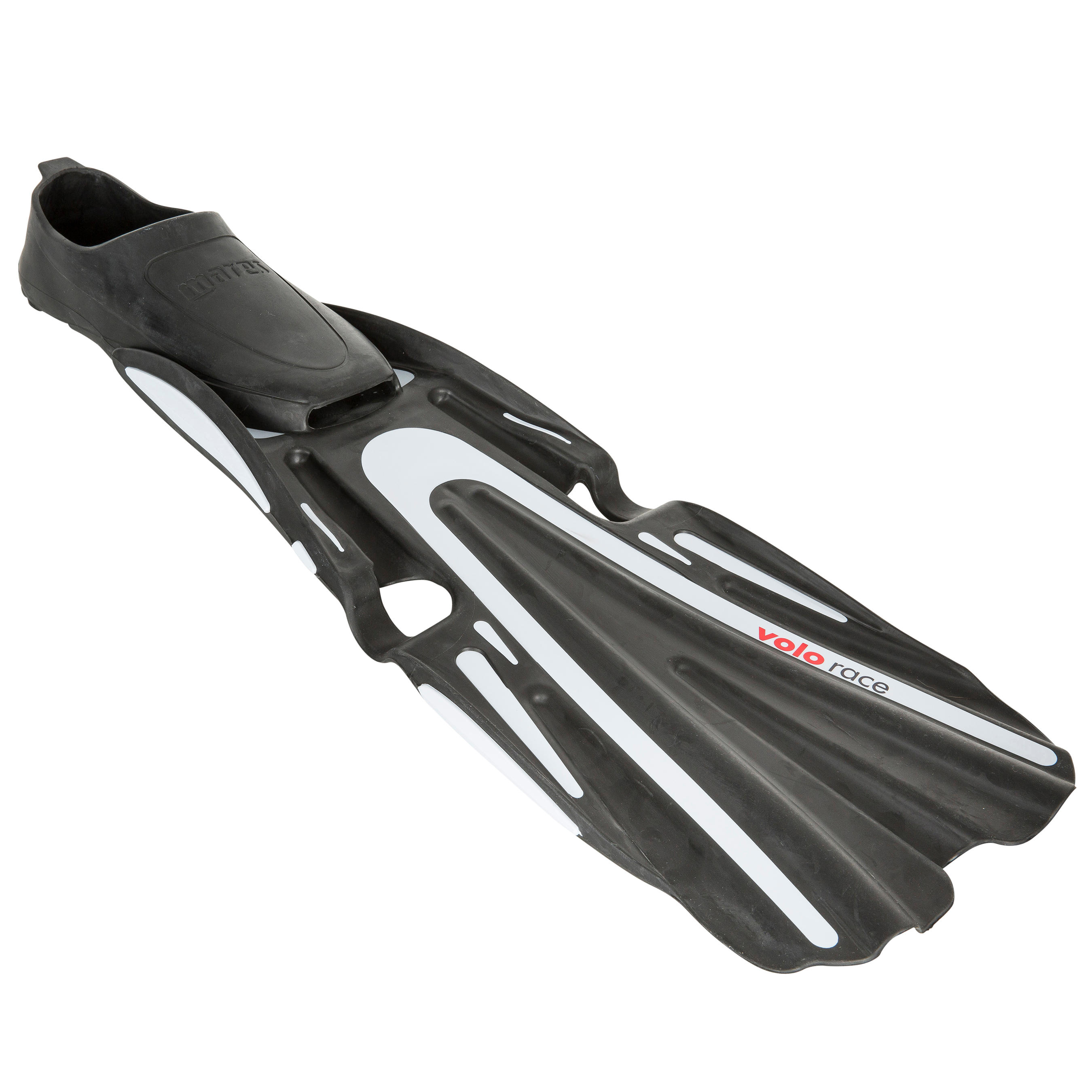 Volo Race diving fins black and light grey 1/10