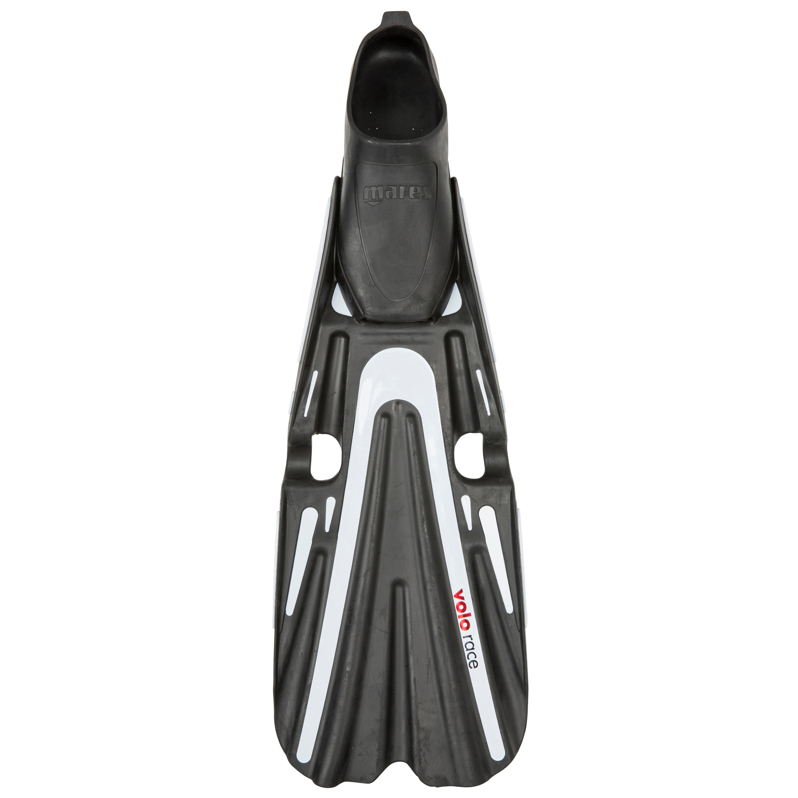 Volo Race diving fins black and light grey 4/10