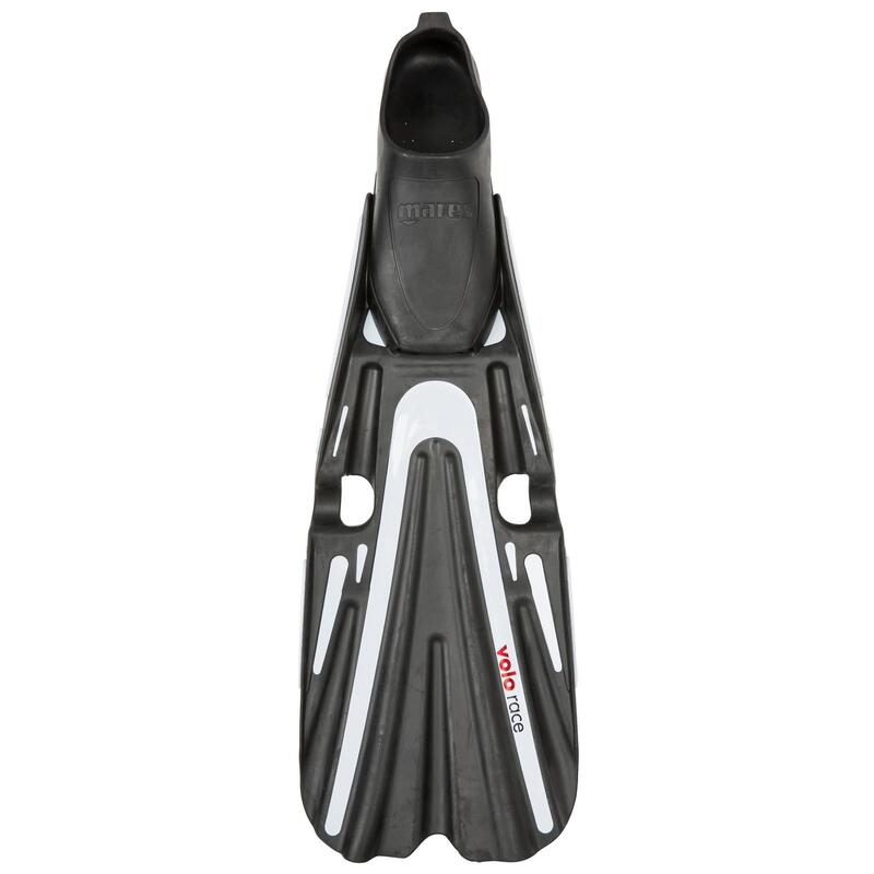 Volo Race diving fins black and light grey