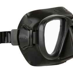 Freediving Spearfishing Mask Alien - Black